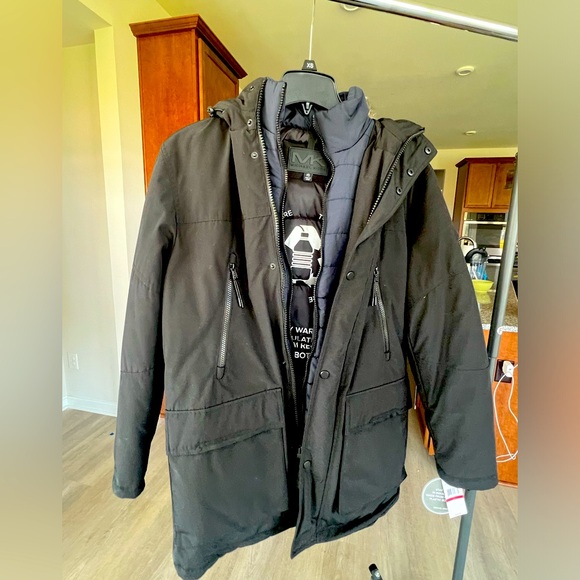 NWT MK Michael Kors 3/4 coat XS - Picture 2 of 8